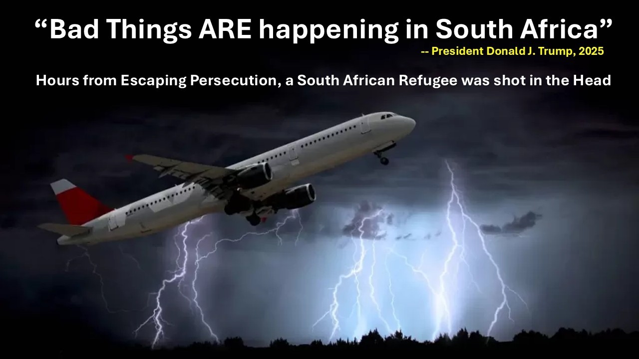 Tragedy Strikes for a South African Family Hours away from escaping Persecution