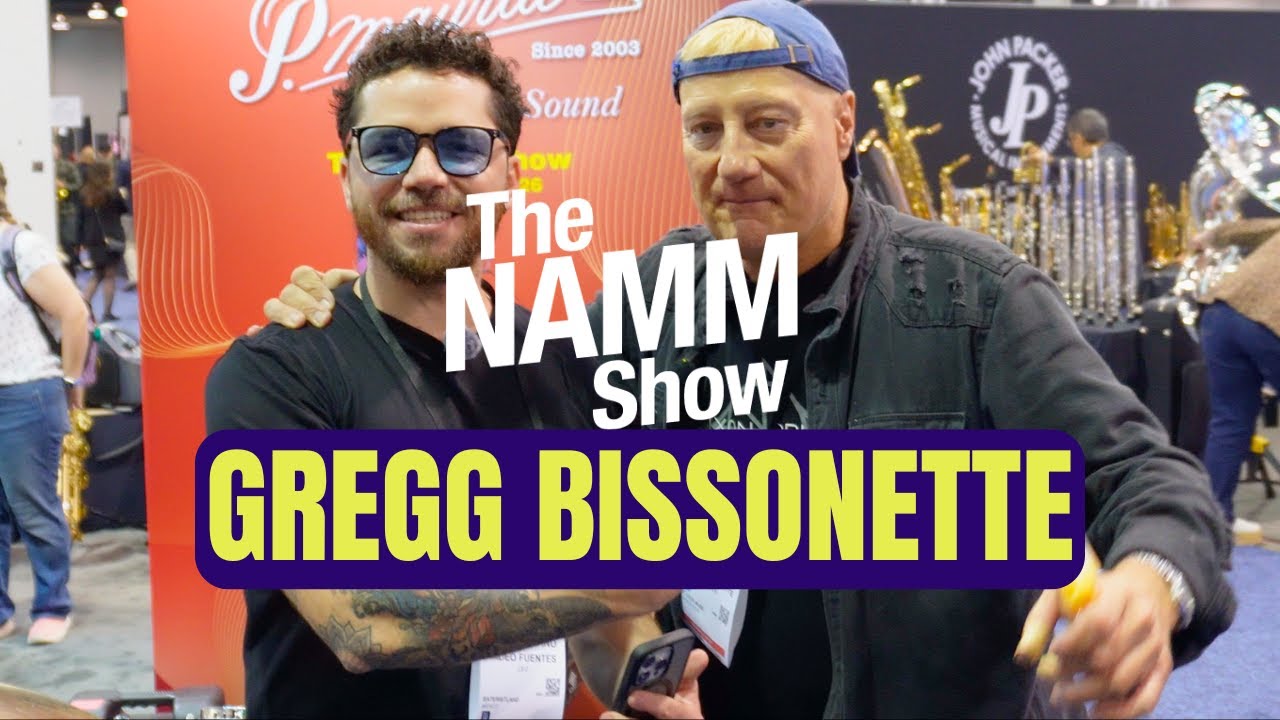GREGG BISSONETTE - NAMM SHOW 2026