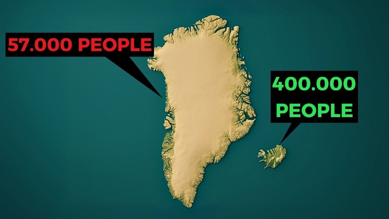 Why so few people live in Greenland