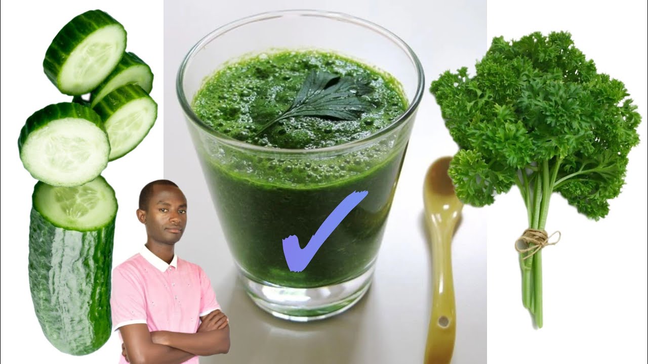 Dore ibanga benshi batazi. Persile na concombre bibitse imiti ikomeye.