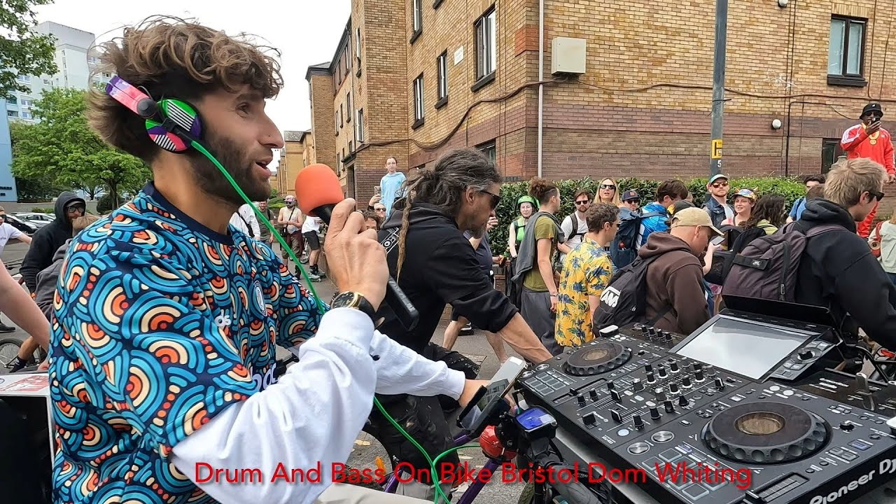 Dom Whiting Drum & Bass On Bike Ride Bristol 2025