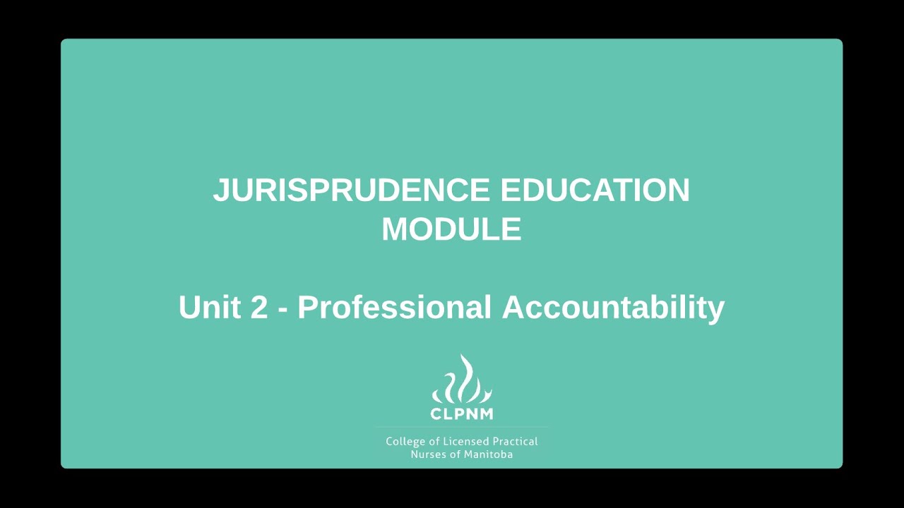 CLPNM Jurisprudence: Unit 2