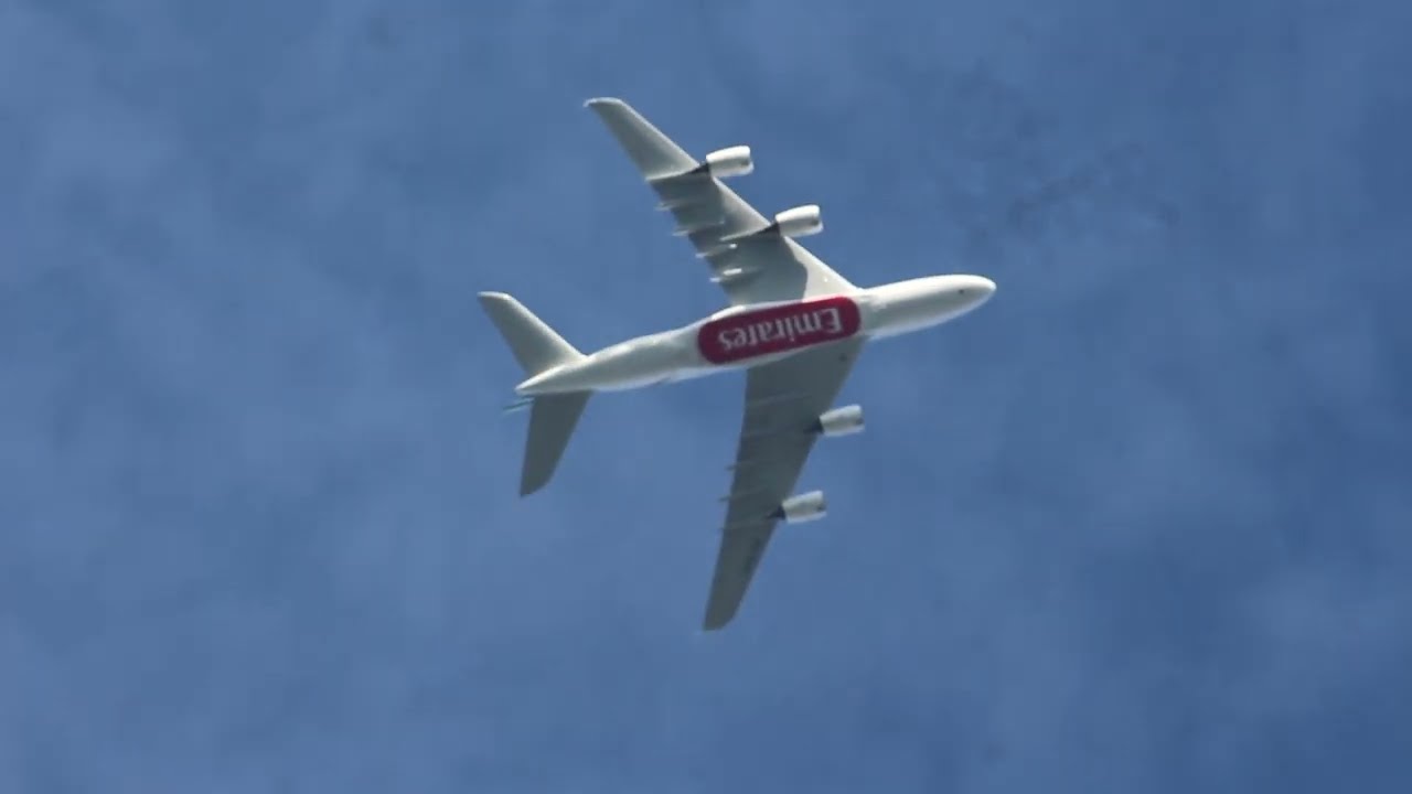 Airbus A380 da Emirates Chegando em Guarulhos 😱✈️