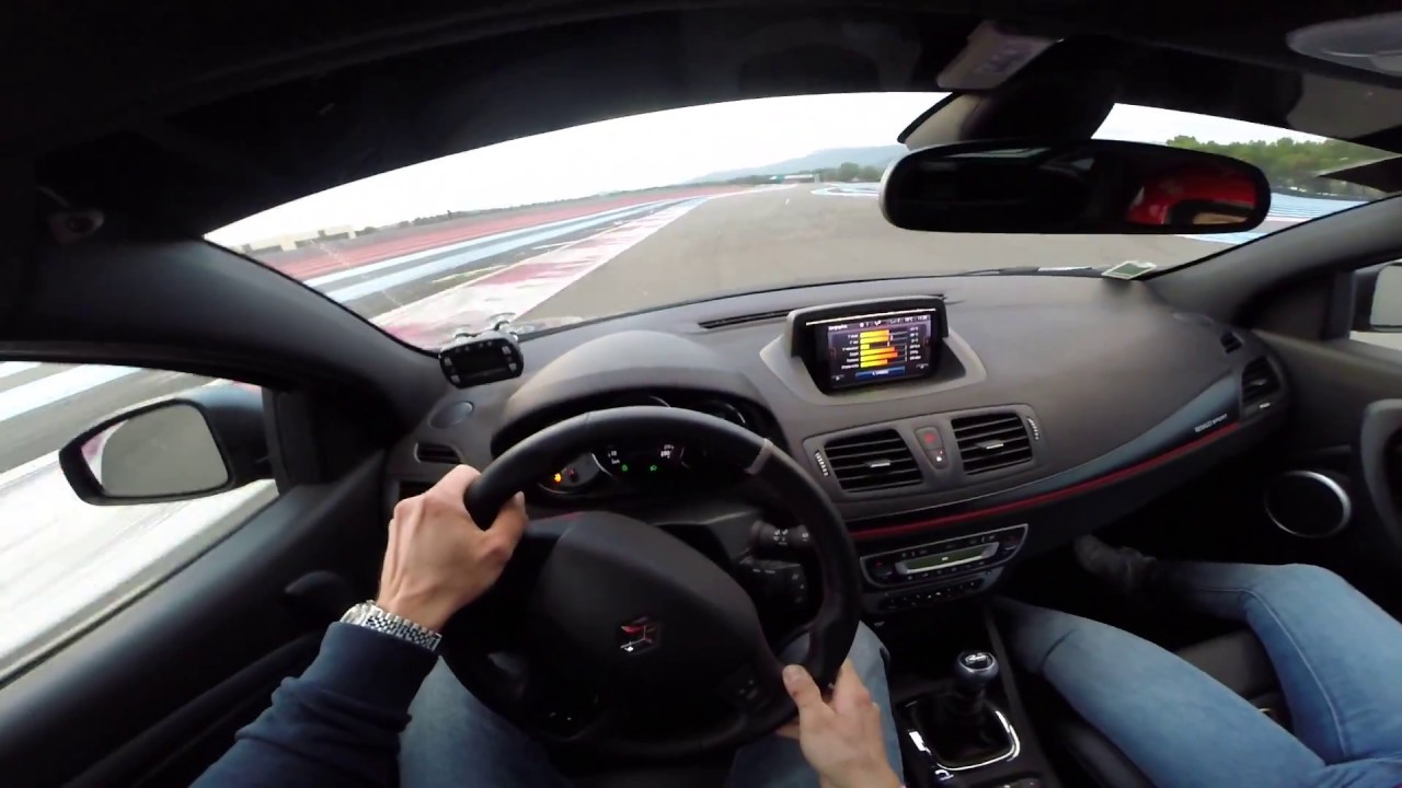 3 Tours en Megane RS 330 Circuit Paul Ricard 5.8 RS trackdays Le Castellet