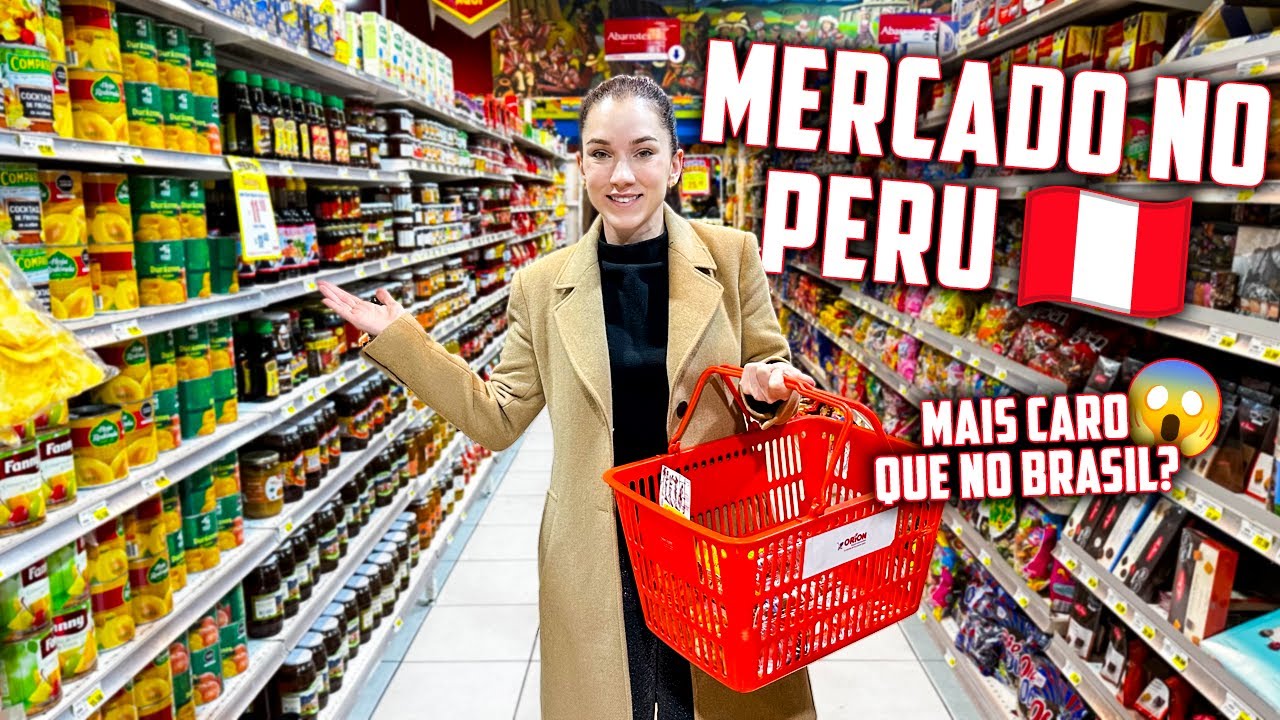 COMO É UM SUPERMERCADO NO PERU
