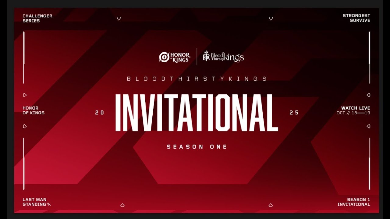 BTK INVITATIONAL S1 - HONOR OF KINGS