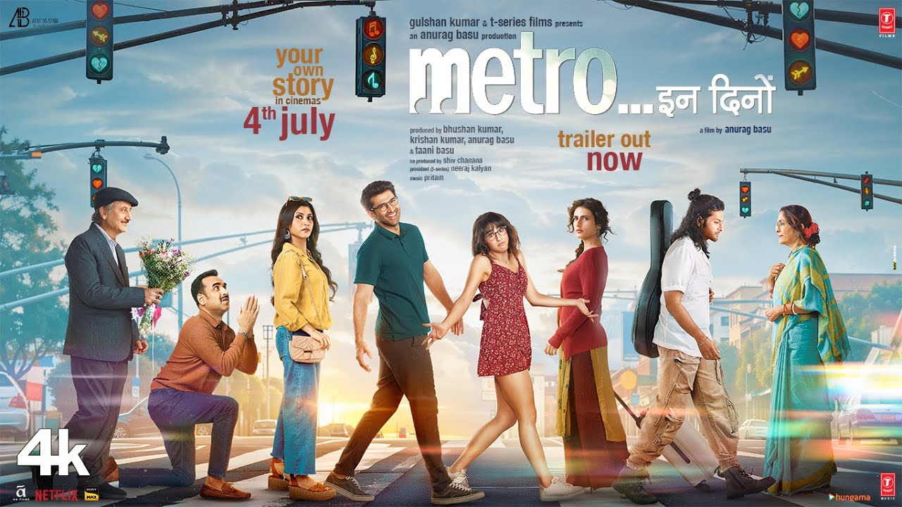 Metro&hellip;In Dino (Official Trailer) | Anurag Basu | Bhushan Kumar | Releasing in Cinemas on 4th July