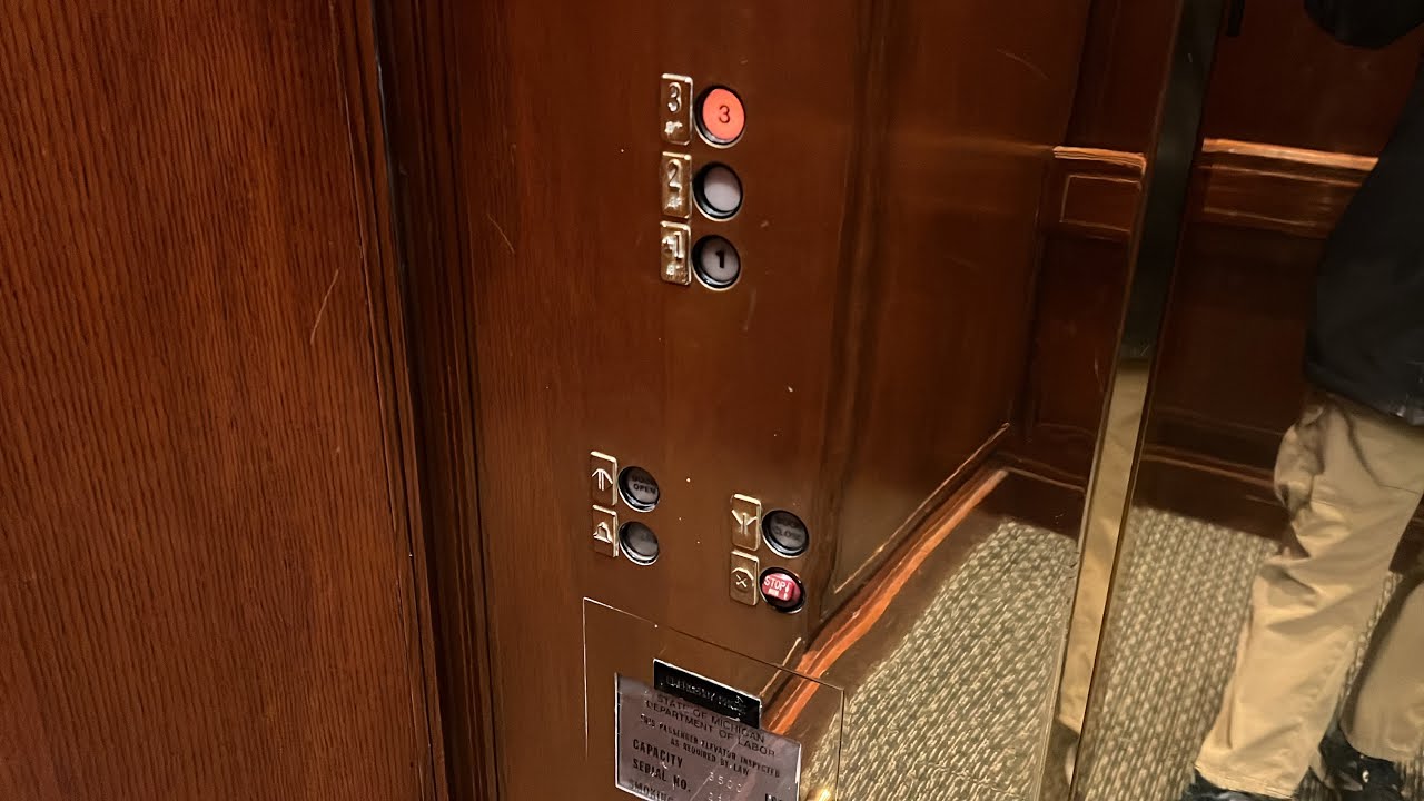 Dinner Bell! Westinghouse AE Hydraulic Elevators at Oak Hollow Gateway, Southfield MI