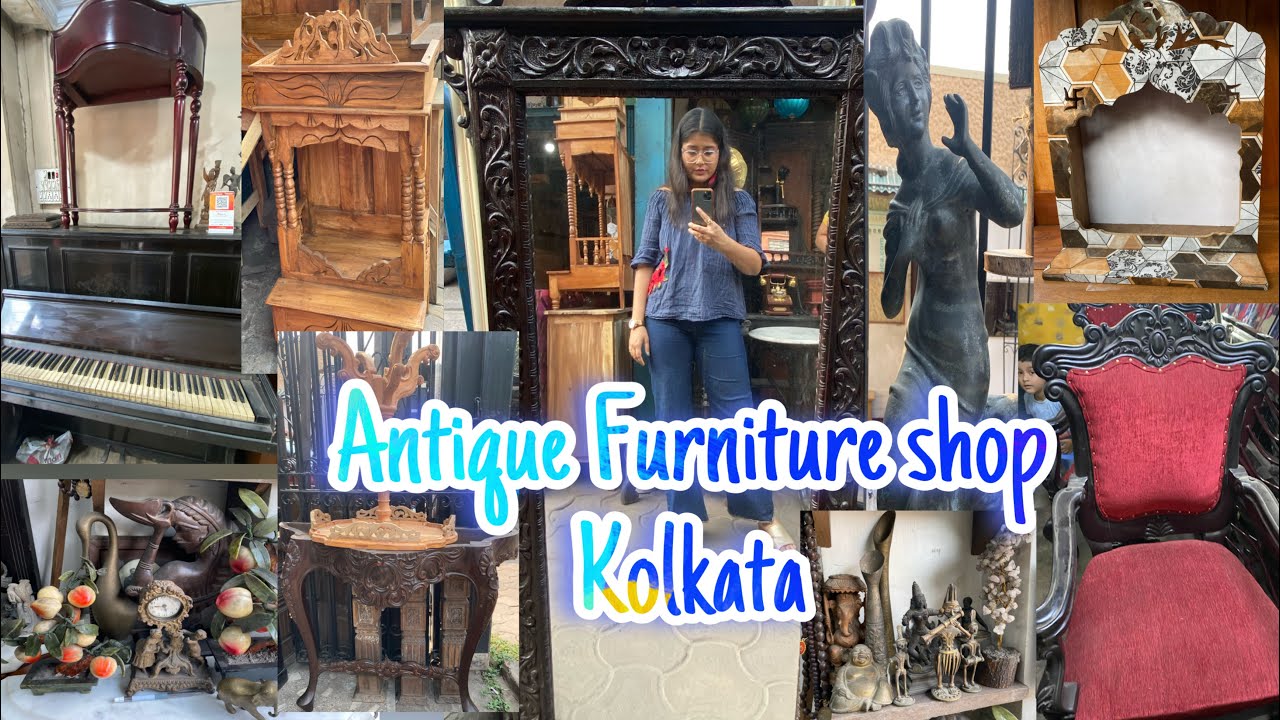 Second hand Antique furniture Market in Kolkata Near Alipore Museum startRs 300 #antiquefurniture