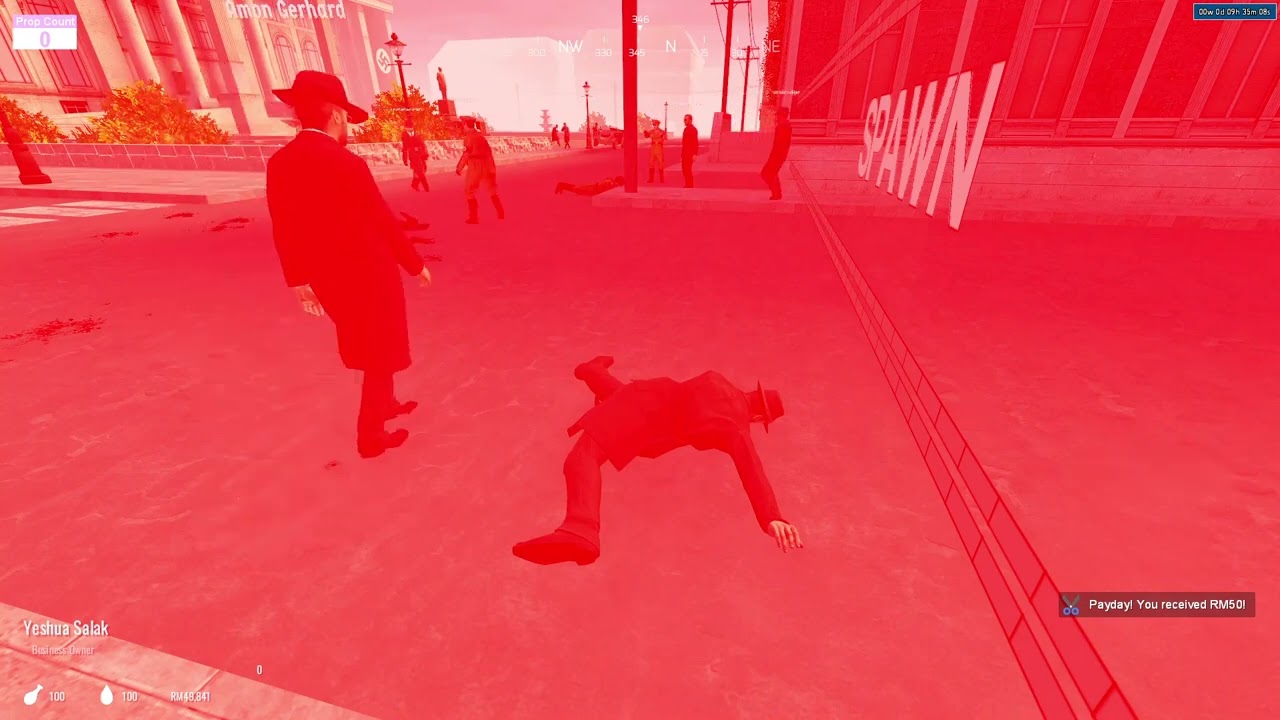 Prop Killing in 1942 RP Gmod Trolling