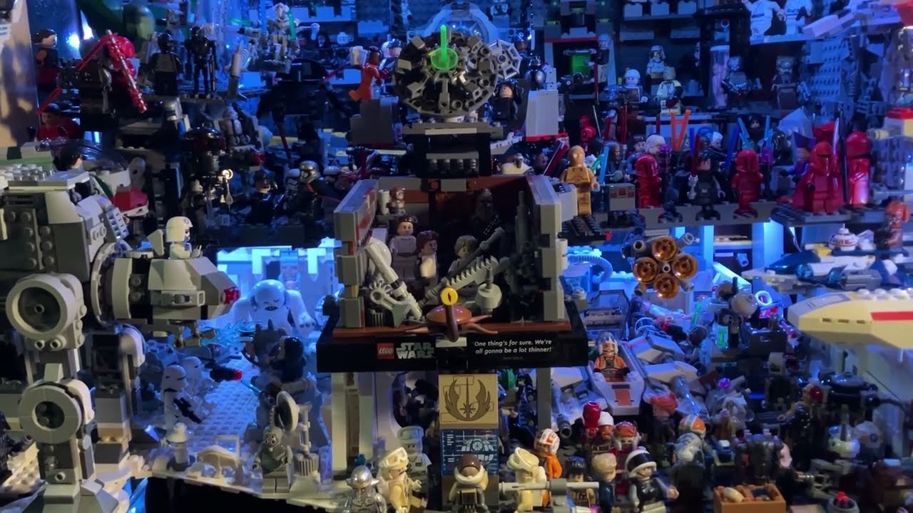 Star Wars Lego and Custom MOC Diorama - Where’s Babu?