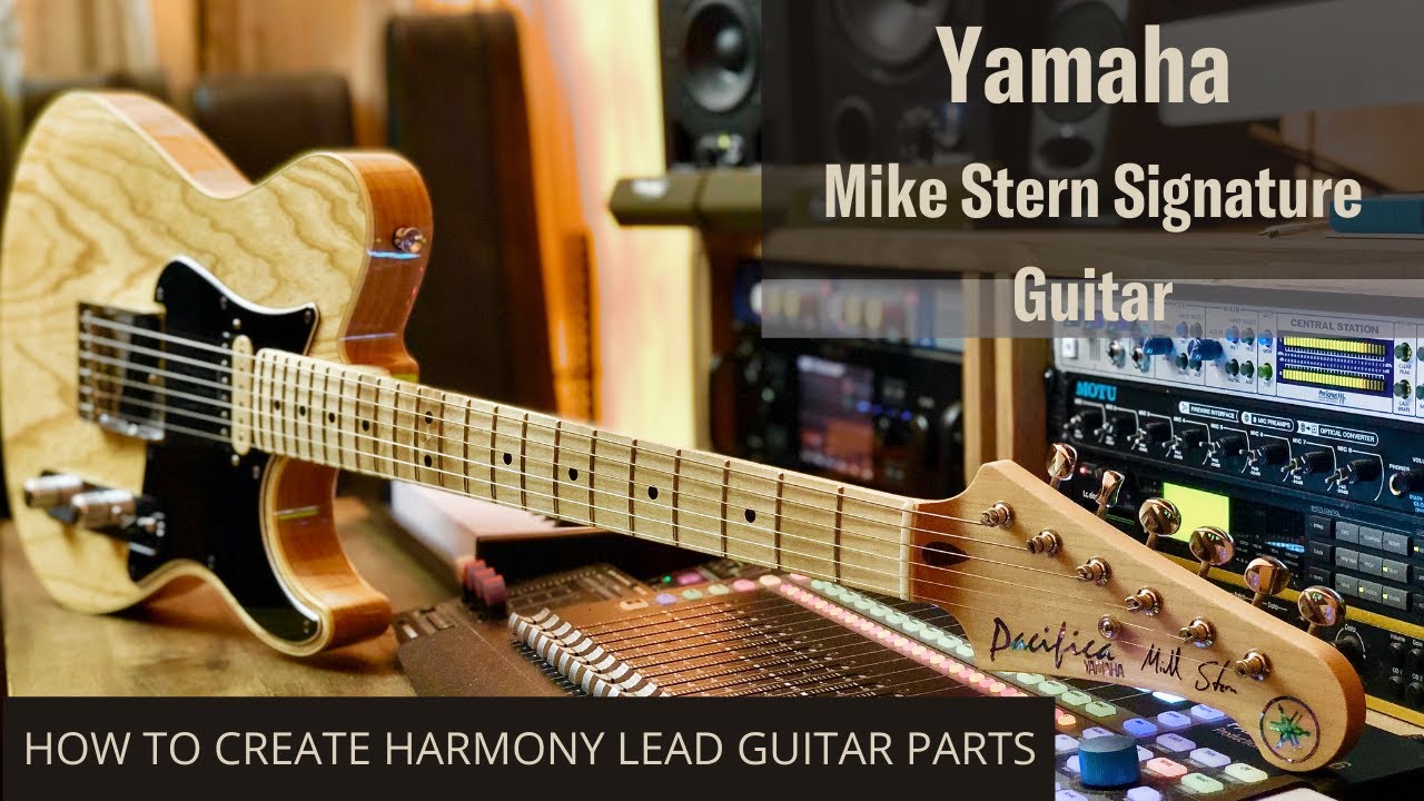 Yamaha Mike Stern Guitar Demo & Lesson On Creating Twin Lead Guitar Parts.