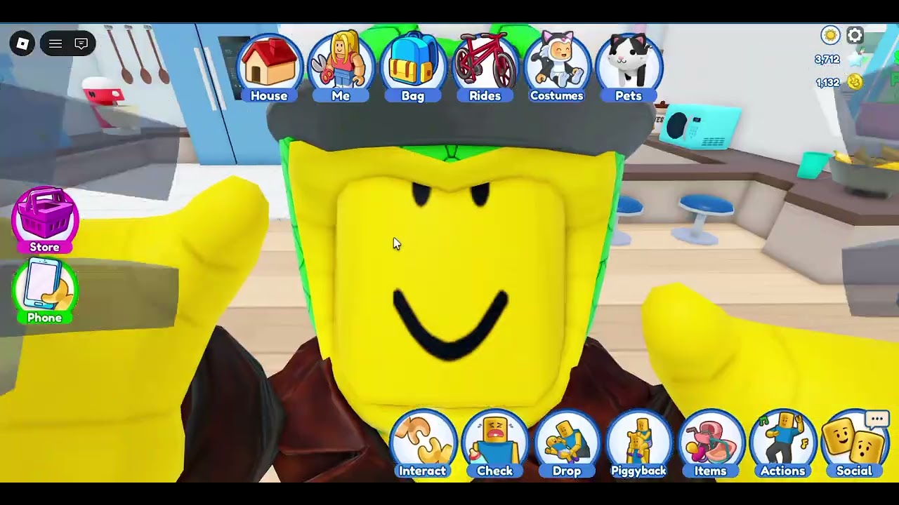 Заботимся о малыше в roblox