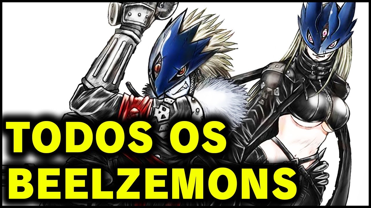TODOS os BEELZEMONS em Digimon