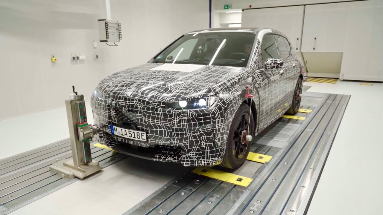 Новый BMW iNext (электрический внедорожник) 2021 - ИСПЫТАНИЕ конструкции и стенд для испытания осей