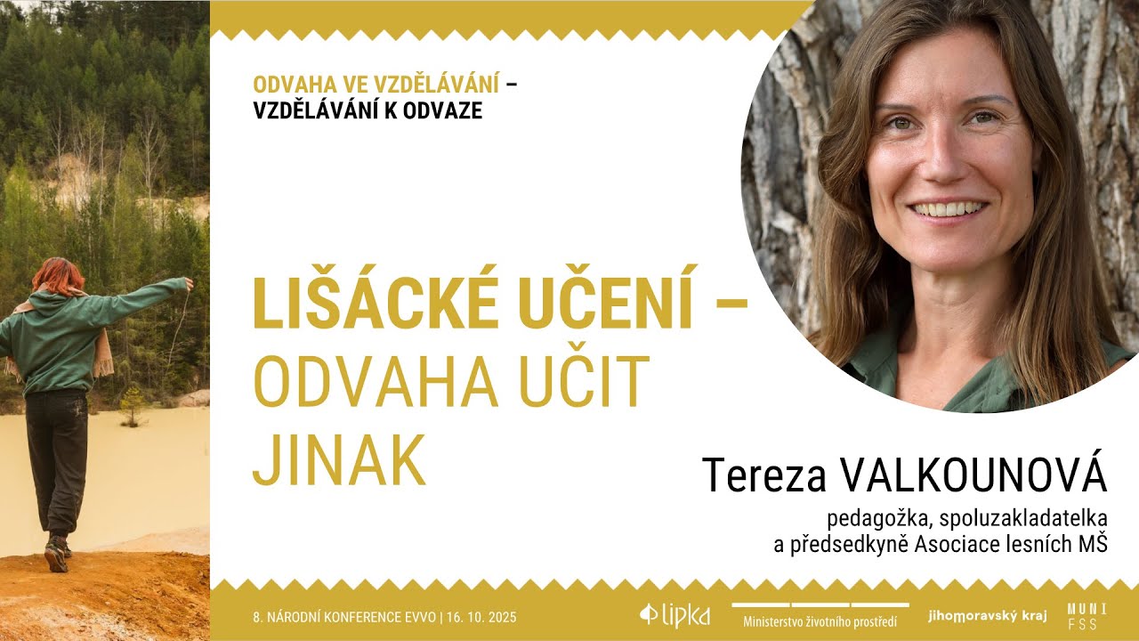 Tereza Valkounová: Lišácké učení – odvaha učit jinak