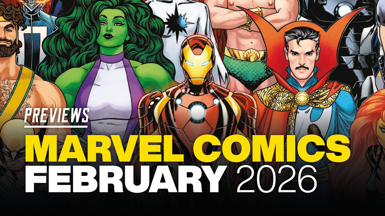 ПРЕДВАРИТЕЛЬНЫЕ ОБЗОРЫ MARVEL Comics: что НОВОГО от Marvel в феврале 2026 года!