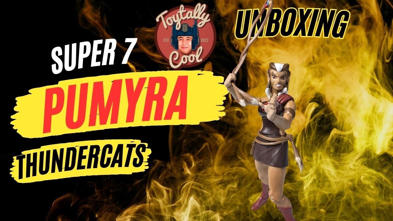 Super7 Ultimates ThunderCats Pumyra Unboxing & Review | Underrated Figure?