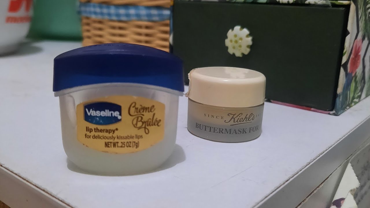 Review Vaseline Lip Therapy VS Kiehls Buttermask for Lips