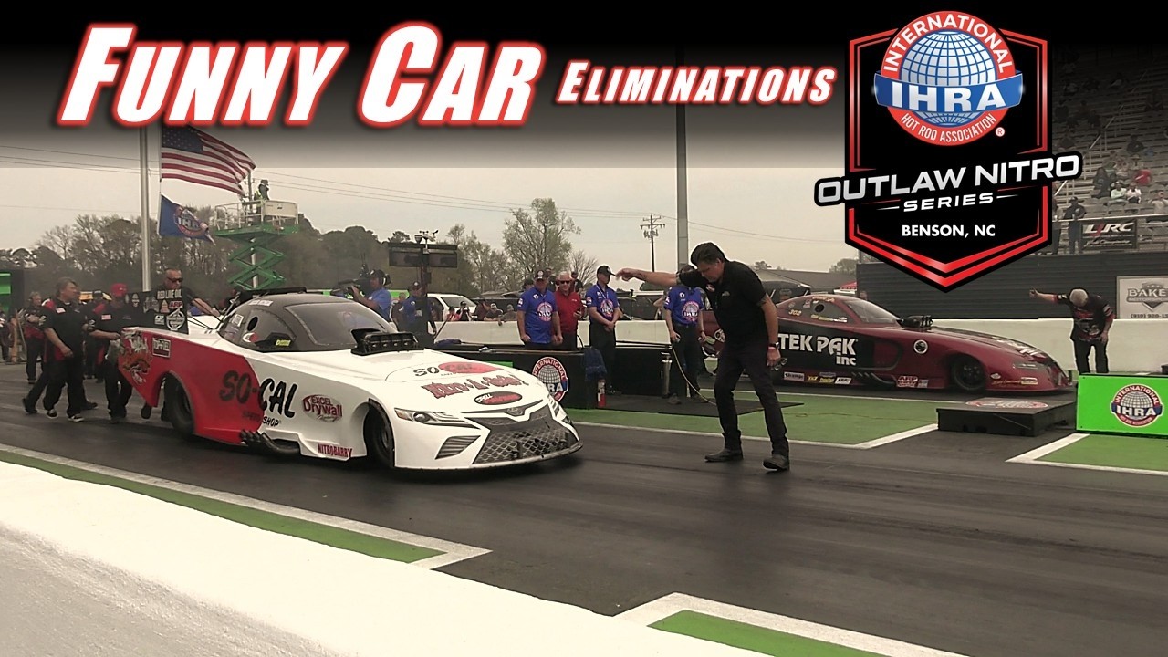 NITRO FUNNY CAR ELIMINATIONS FROM THE 2026 IHRA DRAG RACING OPENER!