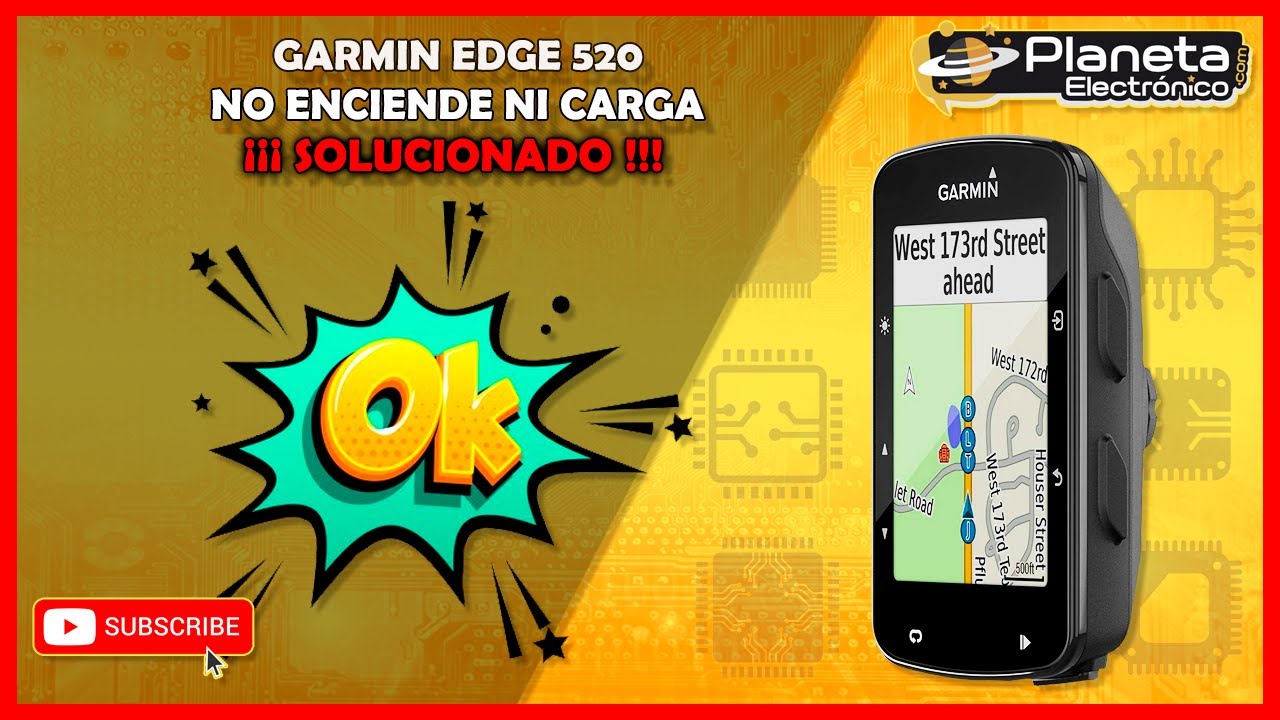 Mi GPS Garmin EDGE 520 no enciende ni carga batería ¡¡¡ SOLUCIONADO !!!