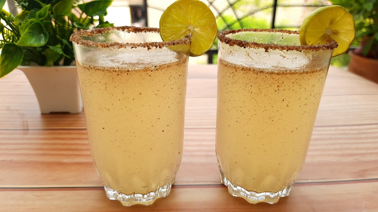 Lemonade Indian Style | मसाला नींबू सोडा | Homemade Masala Lemon Shikanji |