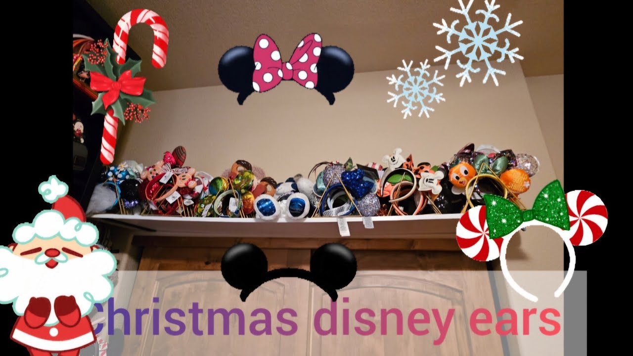 Mickey ears #xmas #video #videos #christmas #ears #mickeymouse #disney #park #haul #disneyland #love
