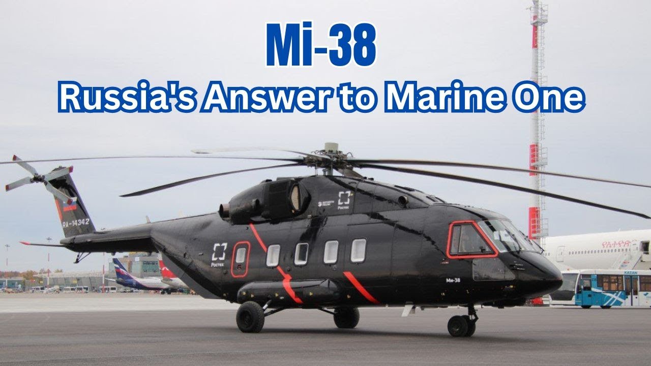Вертолёт Ми-38 с двигателем ТВ7-117В — российский аналог AgustaWestland AW101