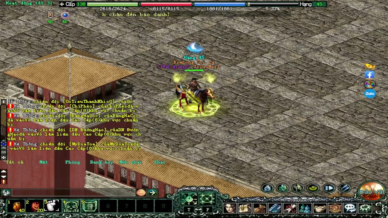 Liên Đấu Đơn ngày 3 - 5D Chưỡng Sv CongthanhChienpk.net#games #võlâmtruyềnkỳ1