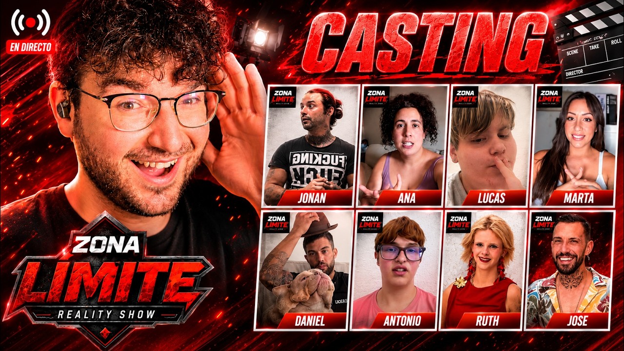 🔴REACCIONO AL CASTING M&Aacute;S FRIKI de ZONA L&Iacute;MITE - RUTH EMPODERADA y JOSE &iexcl;CONFIRMADOS! + ANUNCIO