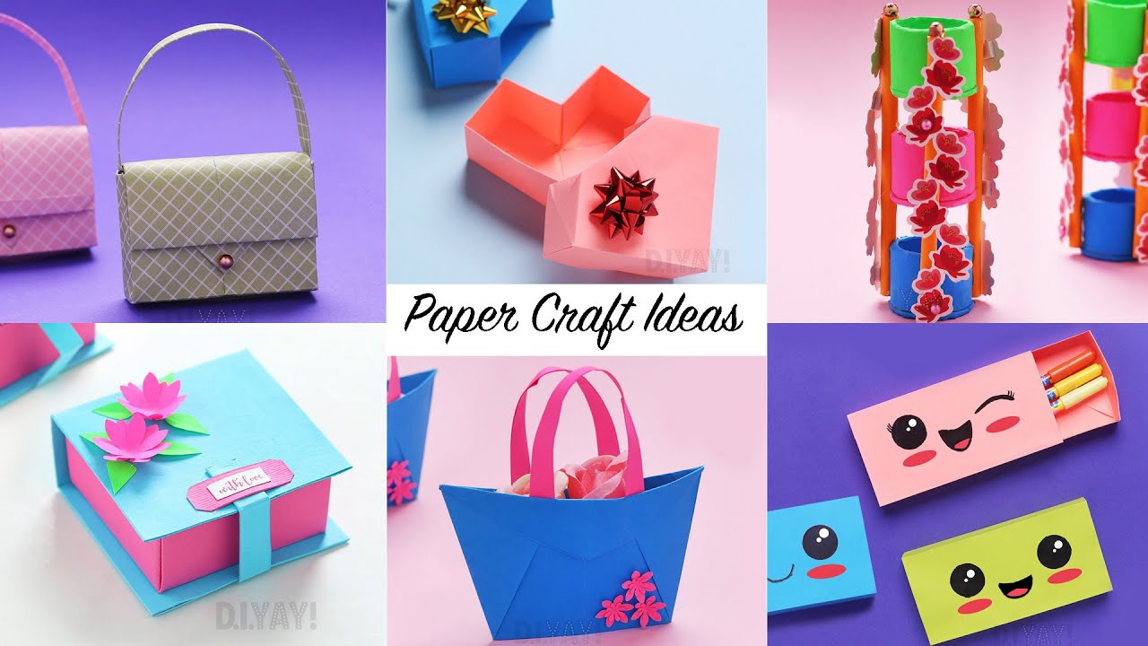 Easy Paper Craft Ideas | Paper Craft Ideas | Paper Crafts Compilation