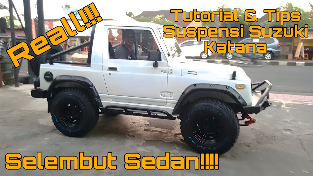 Tutorial & Tips Membuat Suspensi Suzuki Katana Selembut Sedan!!!