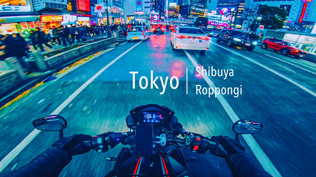 Driving Night City Tokyo | Triumph Speed Triple RS | SC Project S1 Exhaust Sound
