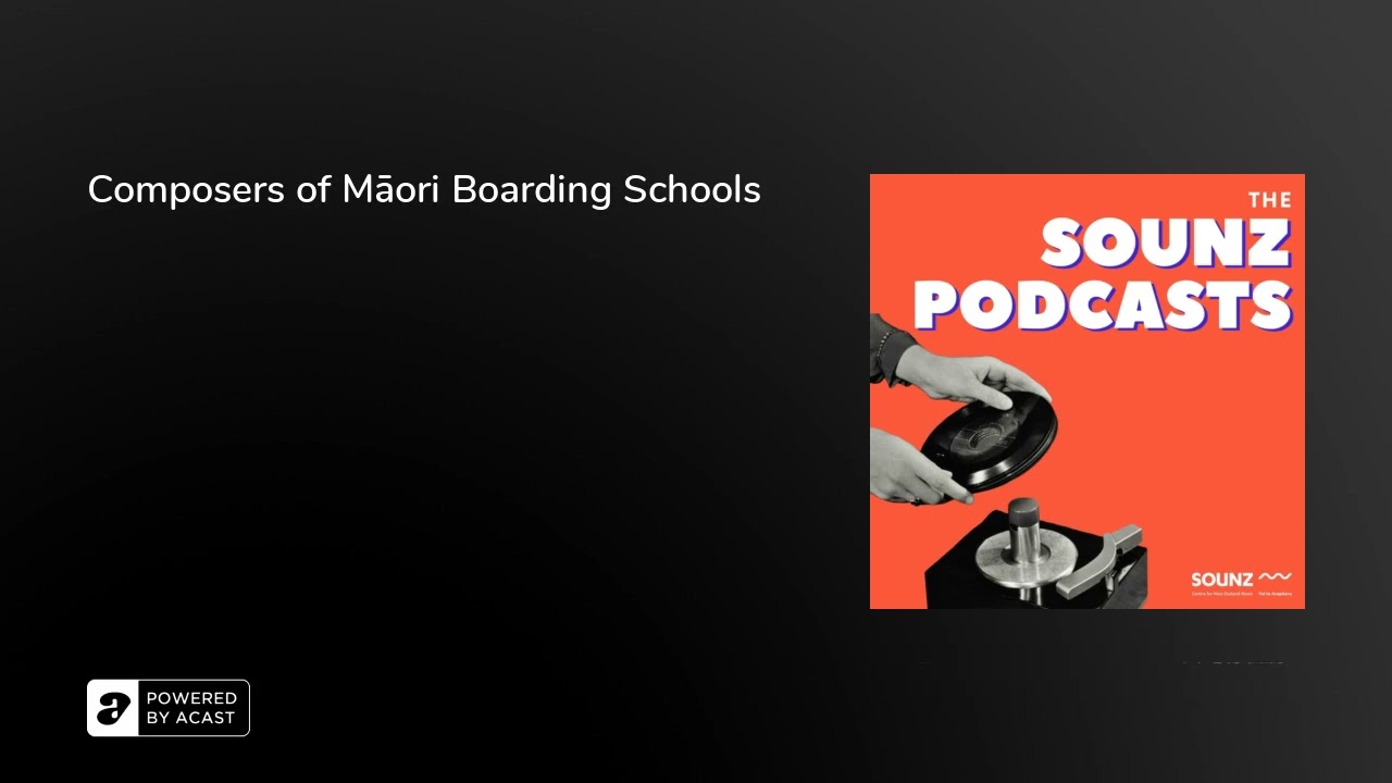 Composers of Māori Boarding Schools