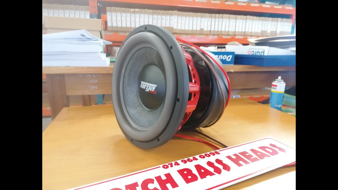 TARGA Hooligan Comp 12inch Sub Unboxing and Viewing