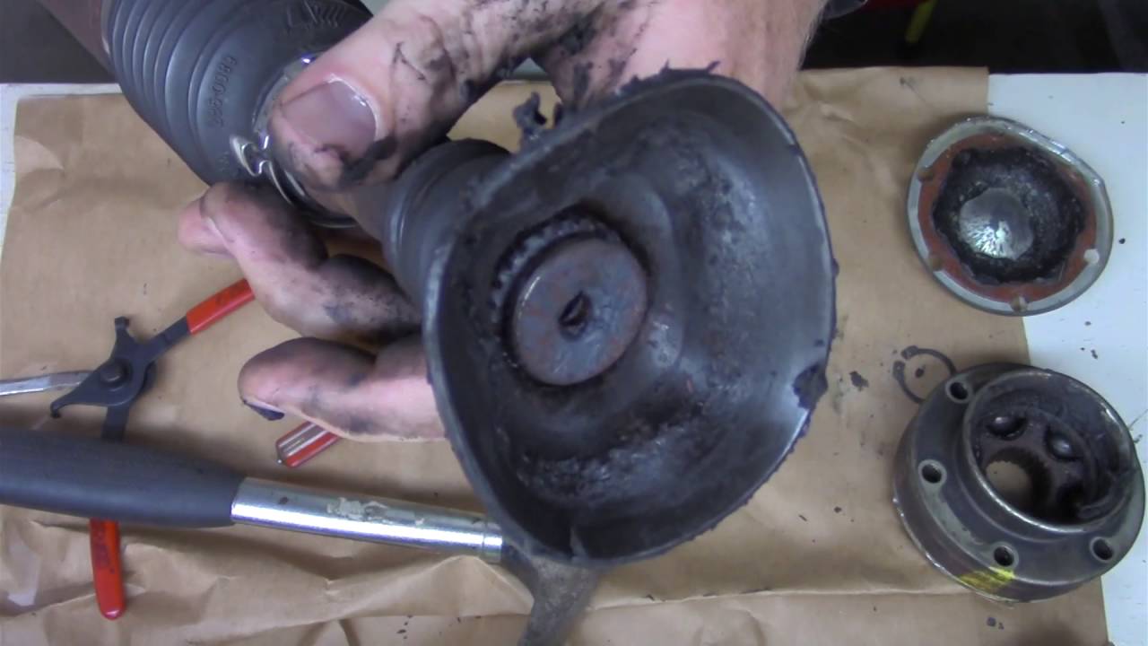 2005 Jeep Grand Cherokee driveline vibration CV joint replacement