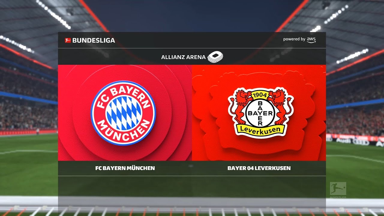 BAYERN vs LEVERKUSEN ⚽ Bundesliga 2025/26 Matchday 9 🟩 AI Simulation