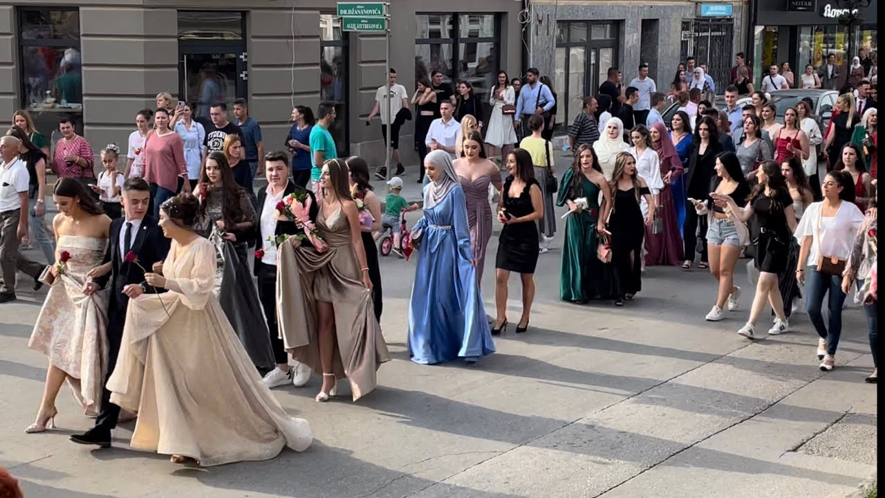 Defile 58. generacije maturanata Gimnazije “Visoko” (22. juni 2022. godine)