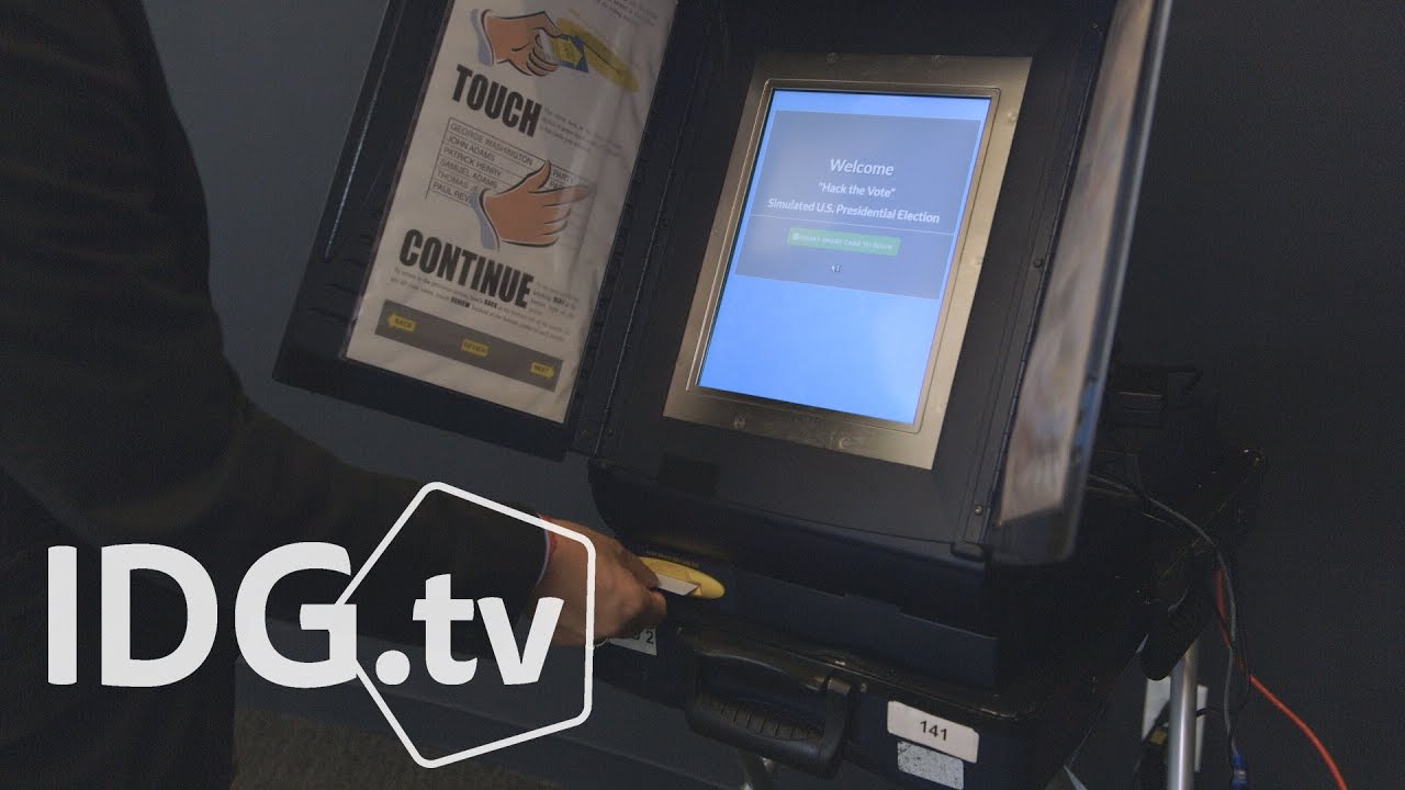 Hacking a voting machine