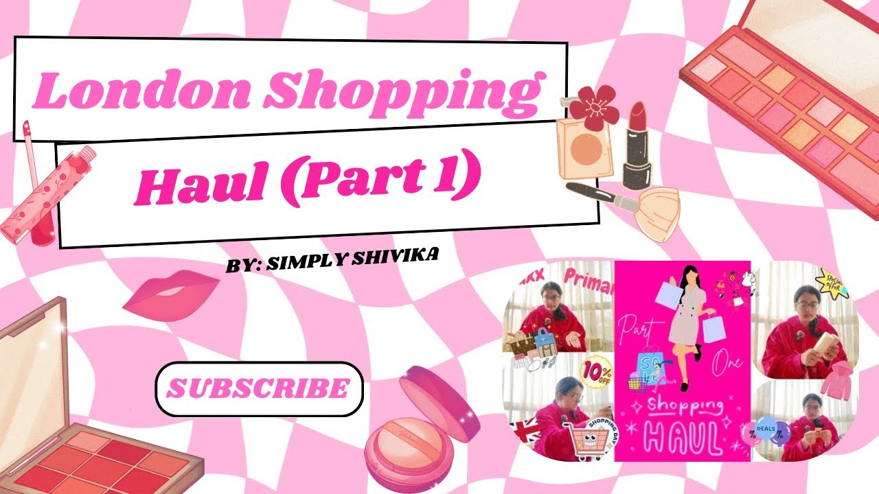 London Shopping Haul: Part 1!!! 🛒🇬🇧🛍️ Primark & Tk Maxx 🧥👚💄