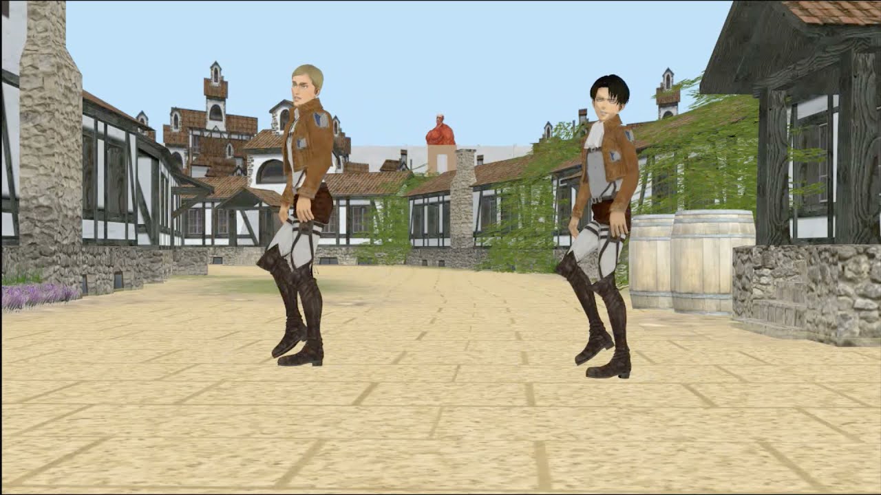 [MMD] Erwin Smith Levi Ackerman - Swalla Lisa