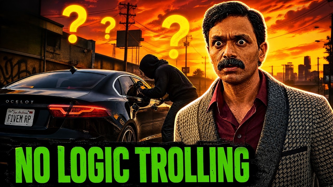 Hilarious Guy Trolls GTA 5 RP Players! (FiveM Chaos)