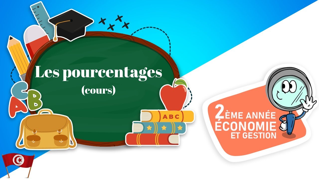 [Maths] 2ème année éco (Lycée) maths: Les Pourcentages (cours)