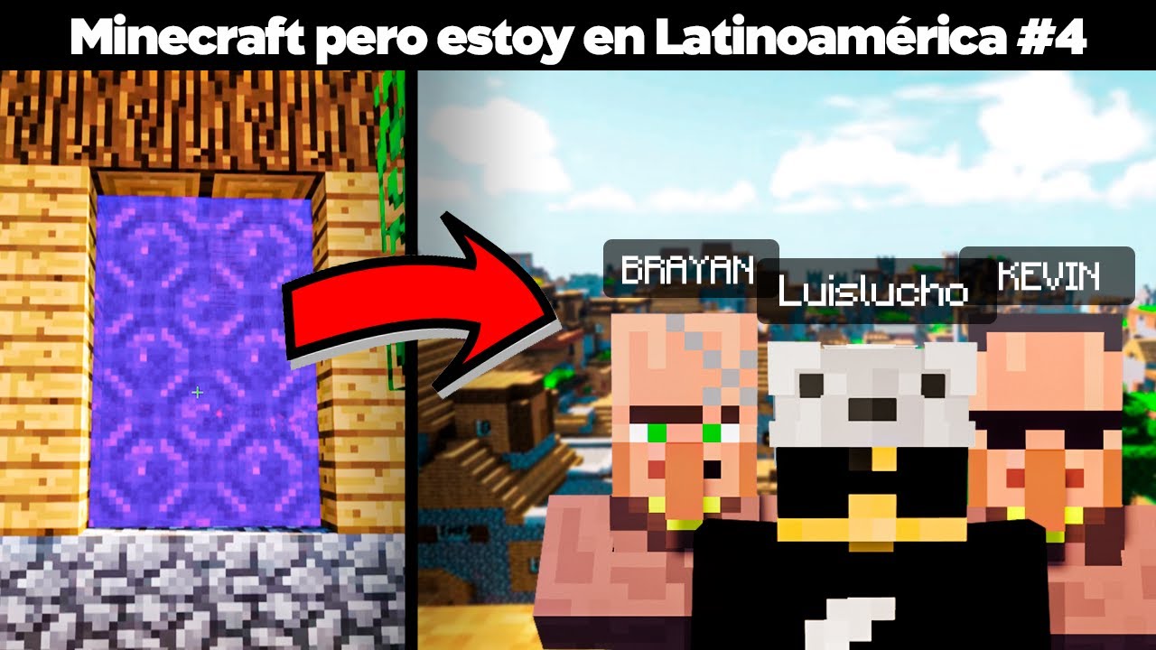 Minecraft pero estoy en latinoamérica #4 (Reto Latam) | No puedo abandonar LATAM