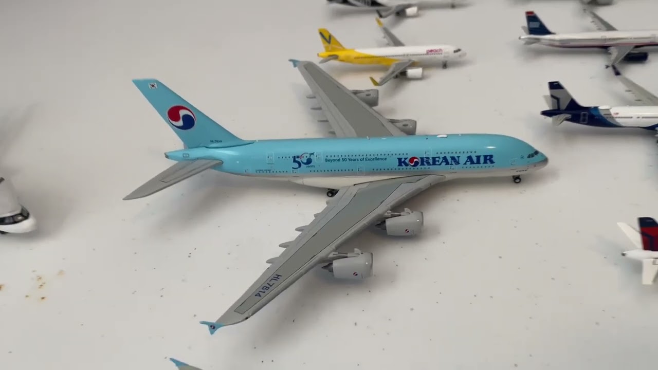 August Collection Update -42 Models snd Growing #modelcollector #modelairplane #modelairplanes 