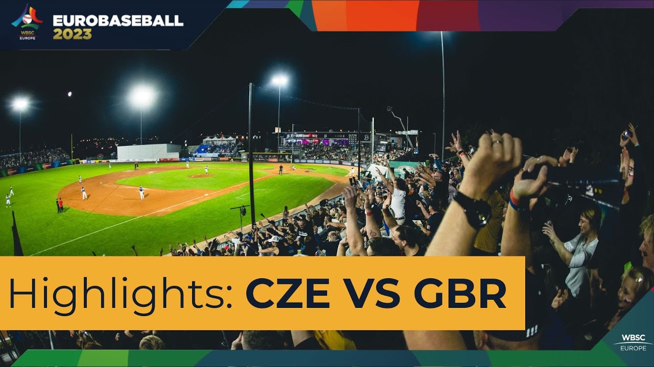 31 EuroBaseball 2023: Highlights Czechia VS Great Britain