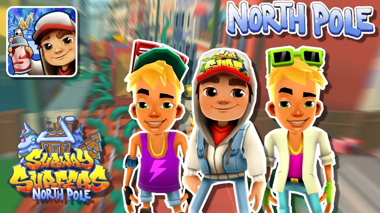 Subway Surfers: No Floor Challenge #2 On The North Pole Update 2023 - Unlocking Nick and Neon Outfit