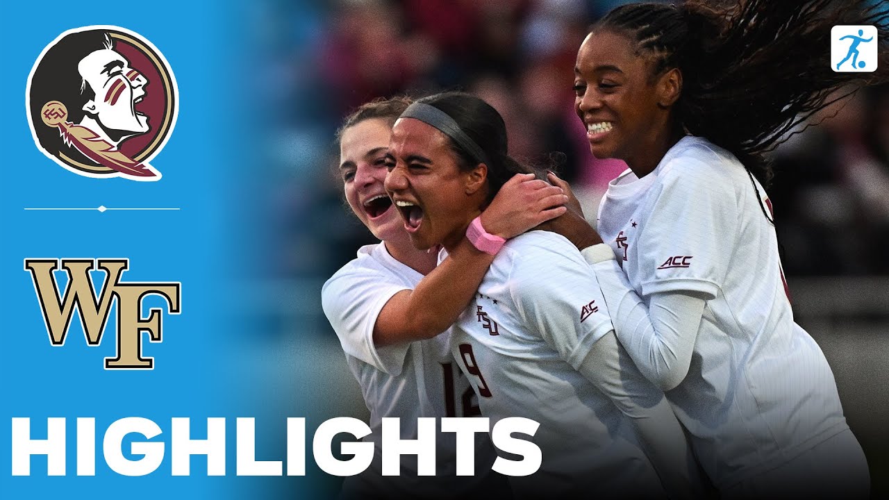 Florida State vs Wake Forest | NCAA College Women's Soccer | Highlights - October 30, 2025