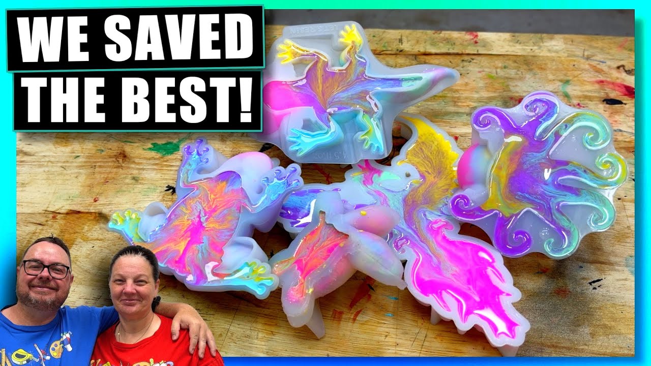 We Just Made Our Last Resin Creations....
