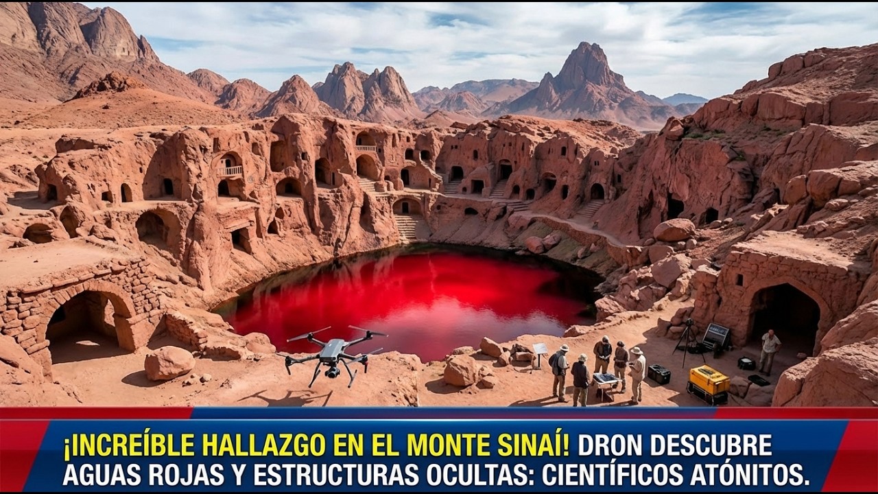 ¡Un dron escaneó el Monte Sinaí y el LiDAR reveló algo que nadie debía ver!